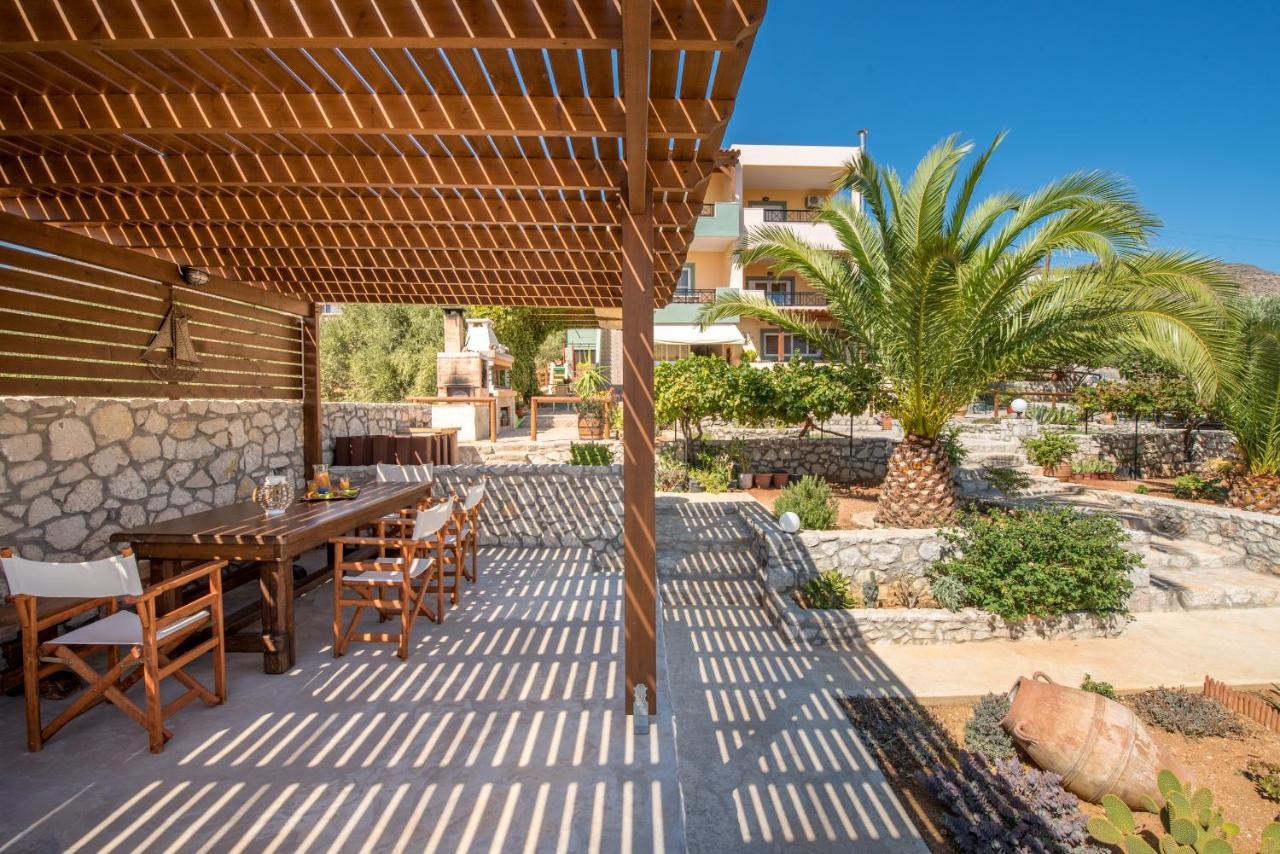 Faros Apartments Xerokampos  Luaran gambar