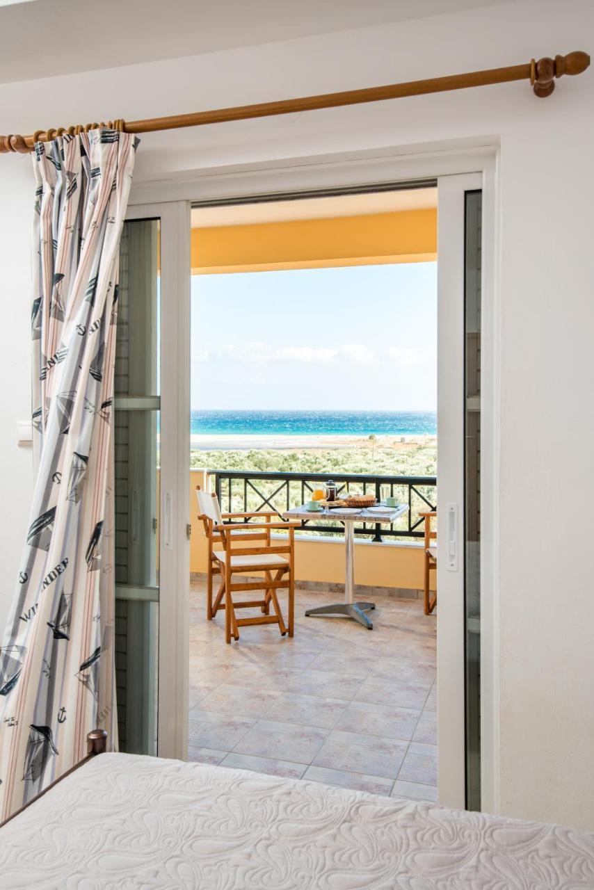 Faros Apartments Xerokampos  Luaran gambar